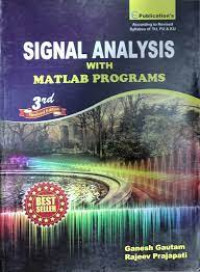 Image of Signal analysis with matlab programs