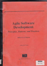 Image of Agile software development: principles, patterns, and practices