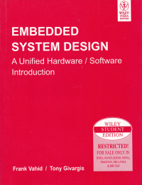 Image of Embedded system design: a unified hardware/software introduction