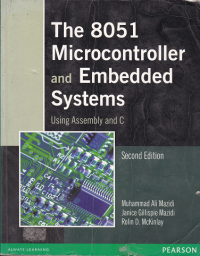 Image of 8051 microcontroller and embedded systems: using Assembly and C